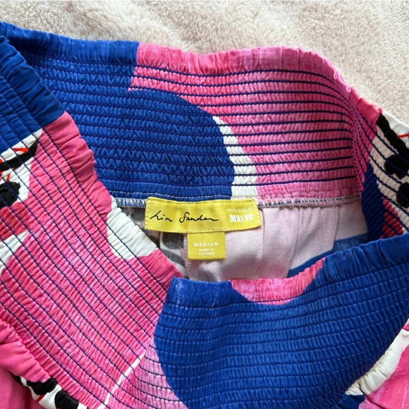 NWT Anthropologie Maeve x Lisa Sander Wide Leg Pull-On Pant Size M - Picture 8 of 10